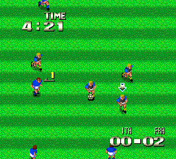 Formation Soccer: Human Cup '90 screenshot 3 for PC Engine